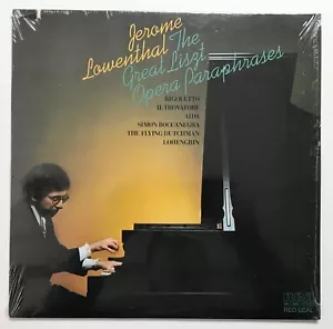 JEROME LOWENTHAL: Great Liszt Opera Paraphrases (Vinyl LP Record Sealed) - Imagen 1 de 3