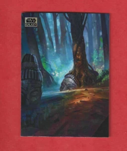 2024 Topps Star Wars Chrome Galaxy Insert Art of Naboo carte AN-7 - Picture 1 of 2