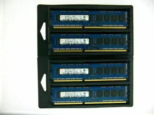 4x 8GB 32GB DDR3 ECC UDIMM RAM PC3-12800E 1600 MHz for SuperMicro X9SCM-F - Picture 1 of 1