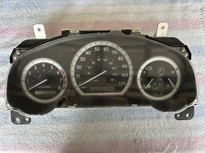 🚐 2004 年丰田 SIENNA SPEEDOEMTER CLUSTER 原始设备制造商未知英里 83800-08140-00 — 第 1/4 张图片