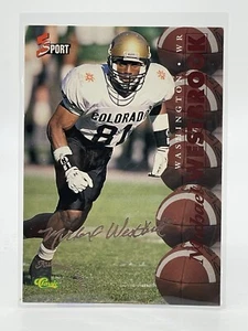 Tarjeta Classic 5Sport 1995 edición automática #S34 Michael Westbrook Colorado Buffaloes - Imagen 1 de 2