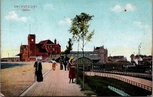 Netherlands Amersfoort Station Trein Train Vintage Postcard 04.96 - Picture 1 of 2