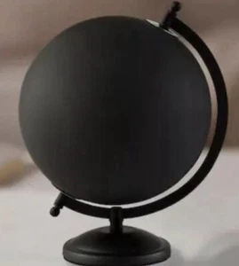 NEW IN BOX! IKEA LINDRANDE Globe Black 11" Home Party Wedding Decor To Write On - Picture 1 of 2