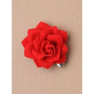 small red rose hair clip  sexy spanish dancer, evening outs