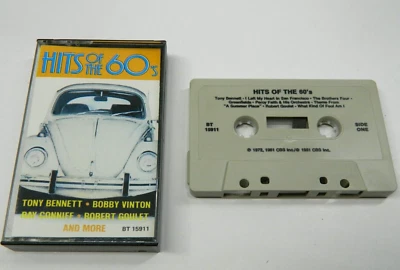 Hits of the 60's Tony Bennett/Bobby Vinton/Ray Conniff Audio Cassette Tape - Image 1 of 2