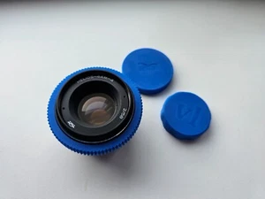 Sowjetische UdSSR Helios 44M-4 58 mm F/2.0 Prime Objektiv Custom BLAU - Bild 1 von 8