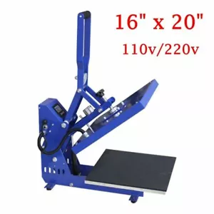 16" x 20" Clamshell T-shirt Heat Press Machine Horizontal Version Cushion Pillow - Picture 1 of 7
