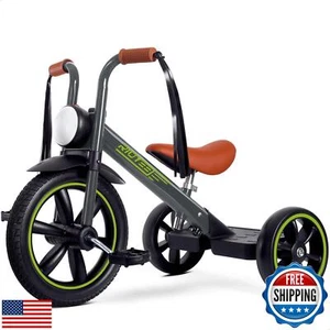Triciclo RIDYEE para niños pequeños de 2 a 5 años, triciclo para 3 años con luz delantera, - Imagen 1 de 5