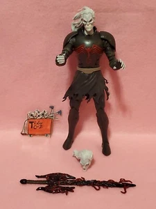 MARVEL LEGENDS KNULL WITH NECROSWORD ACTION FIGURE KING IN BLACK COMPLETE HASBRO - Picture 1 of 6