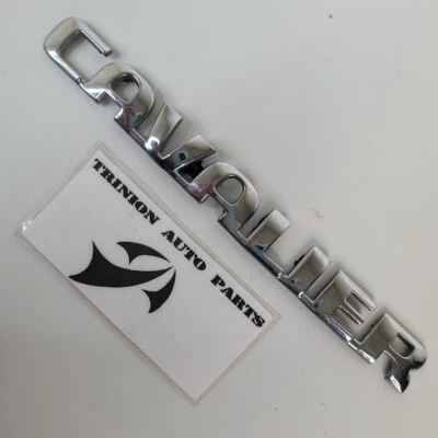 Chevrolet Cavalier 2001-2005 emblema trasero logotipo placa de identificación letras cromo OEM Foto 1 de 3