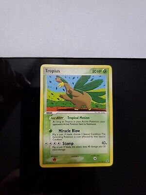 Tropius 27/107 Non Holo Rare EX Deoxys NM Pokemon Card 