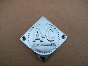 New Allis Chalmers "D" Series metal Steering Wheel Center Cap  - Picture 1 of 2