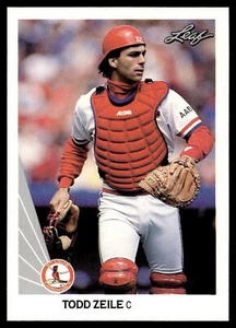 Todd Zeile | 1990 Leaf #221 | RC | NM-Mint - Picture 1 of 2