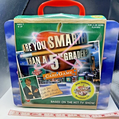 Are You Smarter Than a 5th Grader? Game CD Card Game 2007 - Factory Sealed - Image 1 of 2
