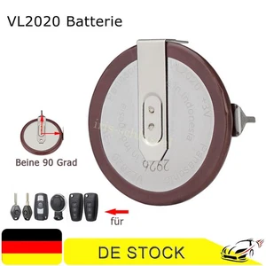 BATTERIE VL2020 PANASONIC für BMW M X 3 5 X3 X5 X6 E39 E46 MINI FUNK SCHLÜSSEL - Bild 1 von 8