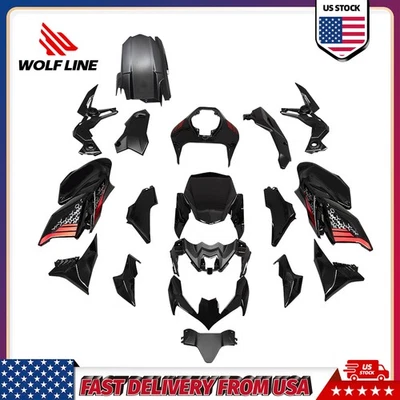 Injection Molding Panel Cover Cowl Fairing Kit For Kawasaki Z 900 SE 2020-2024 Foto 1 de 4