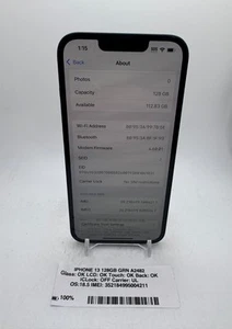 Apple iPhone 13 - Green - 128GB - (Unlocked) - A2482 - works great - Photo 1 sur 9