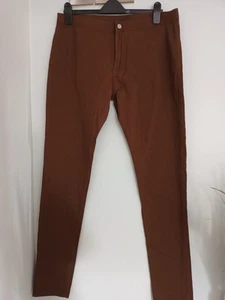 Ladies Brown Stretchy Skinny Jeans Size 2 Xl Uk 18 - Picture 1 of 7