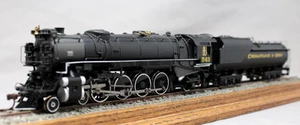 BACHMAN Spectrum #82503 Chesapeake and Ohio C&O 4-8-2 Heavy Mountain Loco con DCC - Foto 1 di 16