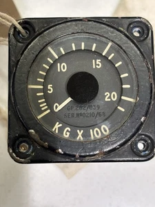 Fuel Indicator In kg x 100 Unknown origin or serviceability. - Picture 1 of 3