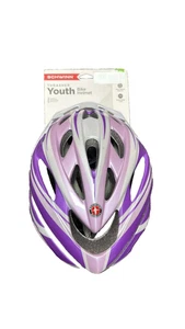 Casco de Bicicleta Schwinn Thrasher Ligero Diseño Microshell Juvenil Púrpura/Blanco - Imagen 1 de 2