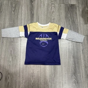 Vintage Huskies Nike Kleinkind Trikot 3/4 Kleinkind gesticktes Logo - Bild 1 von 10