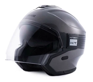 Blauer Hacker Titanio Lustroso Negro Con Abierta Cara M Talla 580mm Aes - Imagen 1 de 3