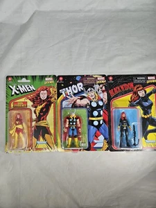 Marvel Retro Legends Kenner Action Figure Lot (3 Figures) - Picture 1 of 9