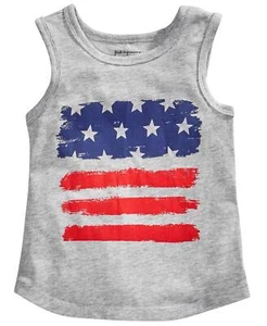 First Impressions Red, White & Blue Graphic Tank Top - Picture 1 of 4