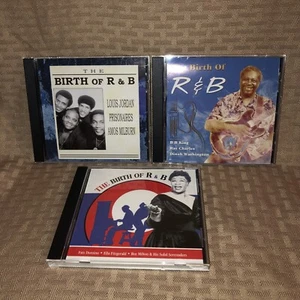 MINT CONDITION! The Birth Of R&B 3 CD Set Vol 1-3 Time Music Ray Charles Bb King - Picture 1 of 1