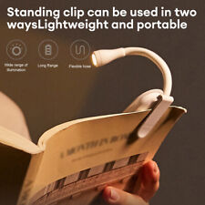 USB Rechargeable LED Book Light, Flexible Clip-On Reading Lamp For Readers UK