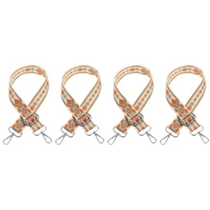 4 PCS Ethnic Style Bag Wide Shoulder Strap Miss Adjustable Replacement - Picture 1 of 12