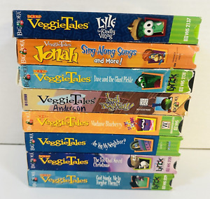VeggieTales Lot of 8 Mixed VHS