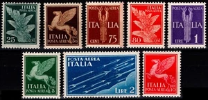 REGNO 1930/1932 - Imperiale POSTA AEREA (8 val. MNH**) - Picture 1 of 2