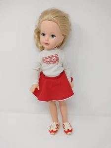 Vintage 1984 Tomy 18" KIMBERLY Doll in 2 Piece Cheerleading Outfit - Picture 1 of 5