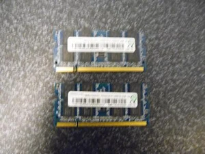 2x 2GB DDR2-SODIMM RAM 200 Pin PC2-6400S 800MHZ RAMAXEL RMN1740HC48D8F-800-LF - Bild 1 von 3