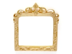 Casa de Muñecas Miniatura Escala 1/12 Color Dorado Sobre Manto Espejo MA10 - Imagen 1 de 1