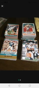 🏈MIAMI DOLPHINS random stack of trading cards w/a FREE mini pocket sized helmet - Picture 1 of 4