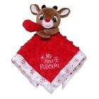 Rudolph the Red-Nosed Reindeer Rudolph Lovie Snuggle Blanket Soother / NWT