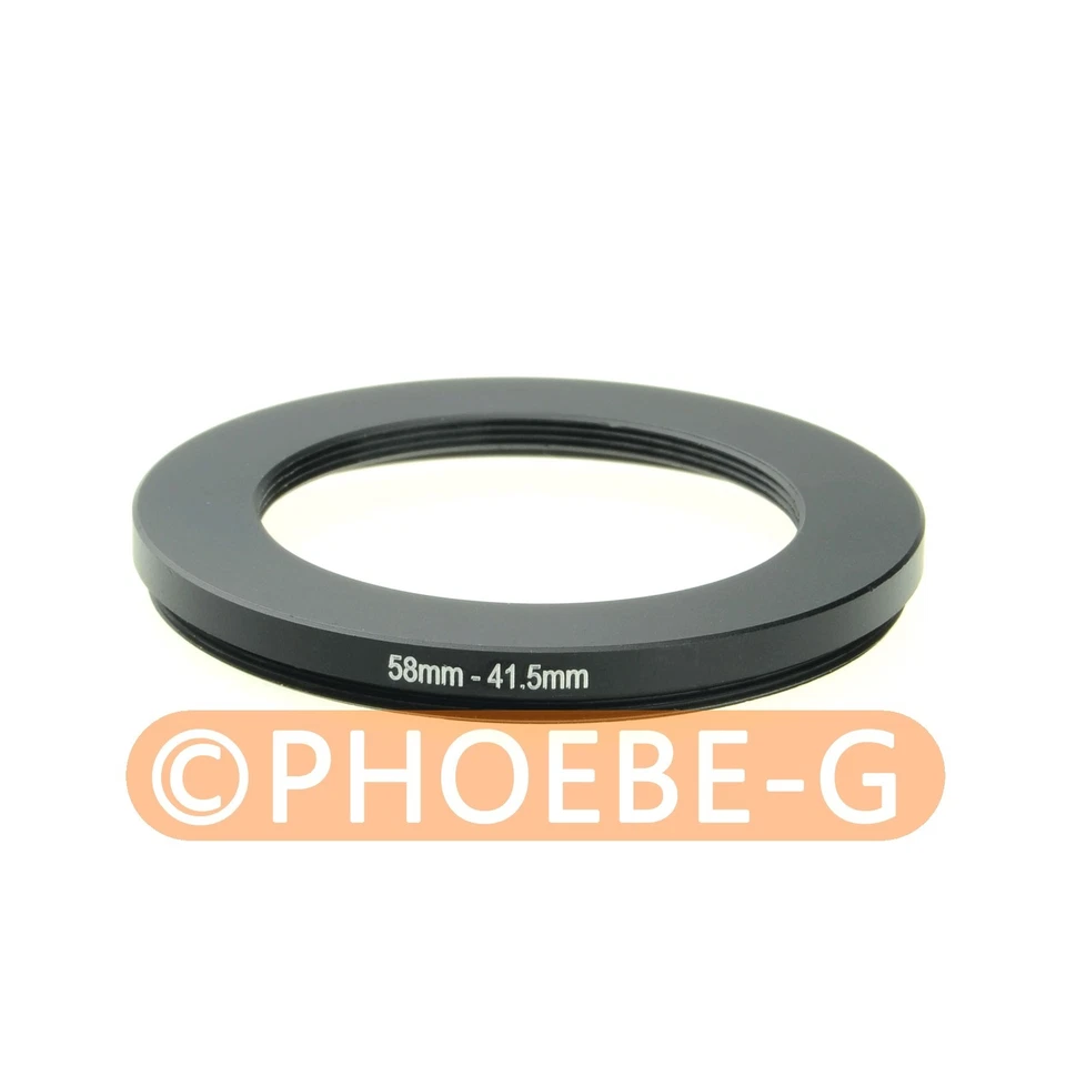 58mm-41.5mm 58-41.5 mm 58 to 41.5 Step Down Filter Ring Adapter - Image 1 of 1