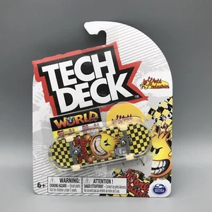 Tech Deck World Industries Ultra Rare Flame Boy Skateboard Checker - Picture 1 of 3