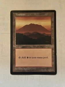 Mountain (B) – Mirage - Card # 346 Magic the Gathering MTG LP - Picture 1 of 2