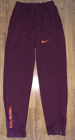 Nike Virginia Tech Hokies Mens Tight Knit Athletic Pants XXL Cover
