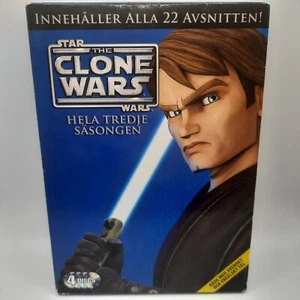 Star Wars: The Clone Wars The Complete Season Three 3 (DVD, Region 2) - Picture 1 of 5