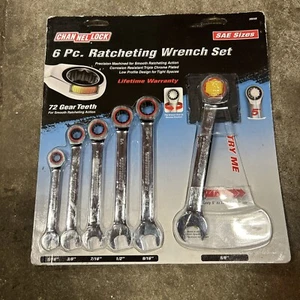 New Channellock 38049 6-PC SAE Ratcheting Wrench Set In Display Carton - Picture 1 of 8