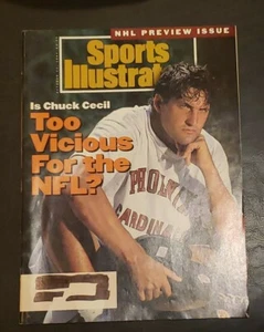 Sports Illustrated October 11 1993 Chuck Cecil NHL Preview - Picture 1 of 2