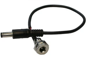 Versorgungskabel 30cm mit 5,5mm Hohlstecker; 2,5mm innen + LUMBERG Gerätebuchse - Picture 1 of 2