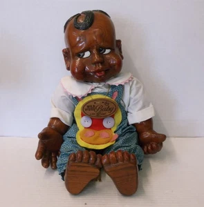 Vintage 1995 Naber Handcrafted 20" Jointed Wild Wood Baby 'Felix' #119 - Picture 1 of 18
