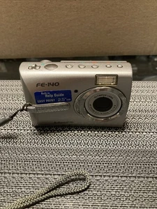 VINTAGE Olympus Digital Camera FE-140 6.0 Megapixel Silver Tested 🔥🔥🔥 - Picture 1 of 19