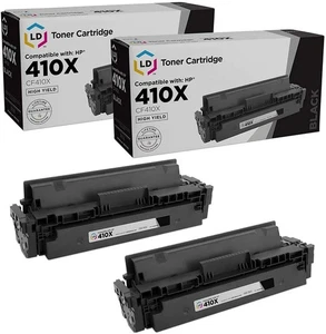 Kompatybilne z LD zamienniki kaset z czarnym tonerem HP 410X / CF410X 2PK HY - Zdjęcie 1 z 9